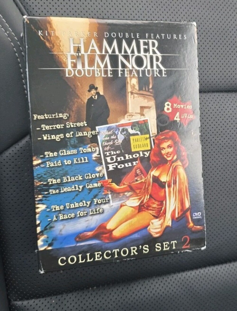 NEW Hammer Film Noir Double Feature Collector's Set 2 - 8 Movies, 4 DVDs